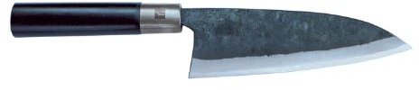 16,5cm Atsu Deba Messer Haiku Kurouchi Tosa