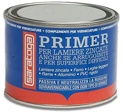 PRIMER SINTETICO PER LAMIERE ZINCATE GRIGIO LT. 0,500