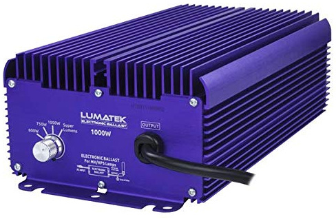 Ballast Électronique Digital Lumatek 1000W + Switch Superlumens, transformateur éclairage