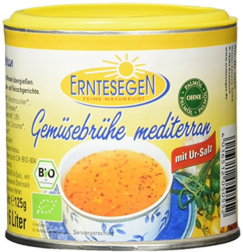 Erntesegen Gemüsebrühe -mediterran Bio Würz-Sauce, 125 g