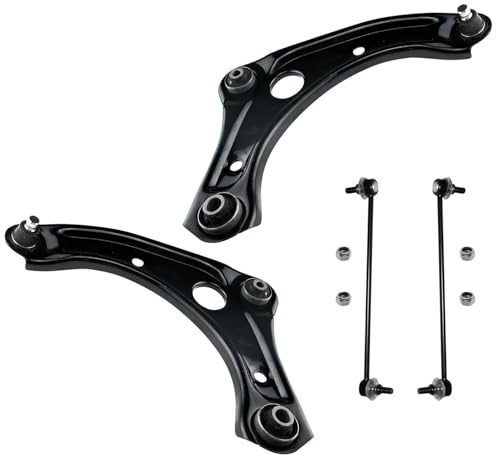 2x Querlenker 2x Koppelstange Vorderachse für Nissan Micra IV K13 Note E12