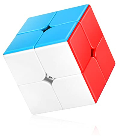 TOYESS Zauberwürfel 2x2 Speedcube Original, Speed Cube Magic Würfel Kinder und Erwachsene, Stickerless