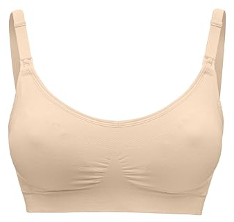 Medela Keep Cool Ultra BH | Sömlös graviditets- och amningsbh av mjukt beröringsmaterial med 6 andningszoner och extra grepp