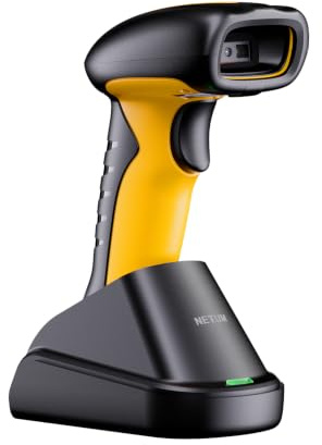 NETUM NT-1203L Pro Aufgerüsteter Drahtloser Bluetooth Robuster Wasserdichter 1D/2D-Scanner mit Erweiterter Reichweite bis zu 21m