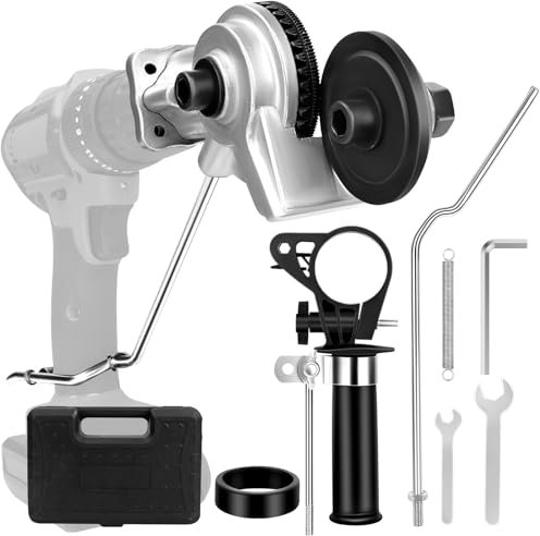 Blechschere für Akkuschrauber, Blechschneider für Akkuschrauber, Blechschere Elektrisch, Blechknabber Aufsatz von Handbohrmaschine für Eisen, Stahl, Kupfer, Aluminium