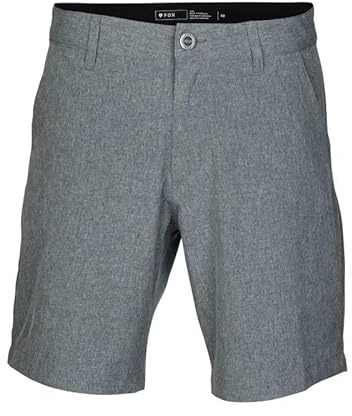 Fox Racing Short Stretch ES Tech pour Homme, Gris Graphite chiné, 56