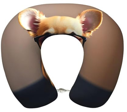LNNIUK Tragbare Chihuahua-Hundebrille, 1 Druck, Autokissen, Flugzeug-Reise-Essentials für Auto und Flugzeug, Komfort während der Reise