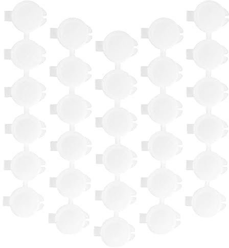 VILLCASE Tazze da Costruzione per Acquerelli 30 Strisce Vuote per La Conservazione con Chiusura Ermetica