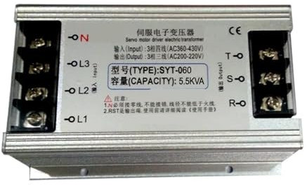 AMEHRU Transformateur servo électronique triphasé SYT-5KW Transformateur servo d'isolement 5KVA 380V à 220V200