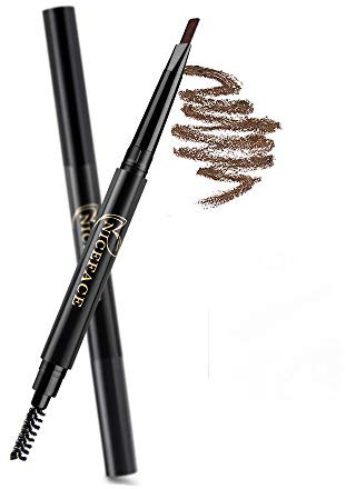 Crayon à sourcils marron moyen Sourcils imperméables de précision à double extrémité (café/marron moyen # 3)