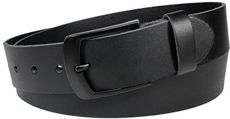 Vascavi Ledergürtel echt Leder, Jeansgürtel, 4 cm breit und 0.3 cm stark, Gürtel, Made in Germany, Anzugsgürtel, Rindleder, Hüftgürtel, Herrengürtel, Damengürtel