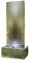 KÖHKO® Wasserwand Libro XL mit LED-Beleuchtung Höhe ca. 182 cm Springbrunnen mit Edelstahlbecken 23007