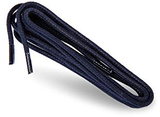 Kaps Cordones Redondos Encerados, Cordones de 100% algodón natural, Cordones Elegantes para Zapatos de Vestir y de Diario, Hecho en Europa