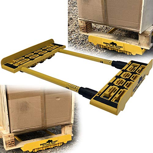 Ravendo Rhino Cart Transportwagen Dolly 8 Räder 500 kg Frachtwagen in den USA Trolley Geländeroller hergestellt