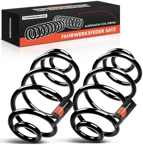 Frankberg 2x Federn Fahrwerksfeder Hinterachse Kompatibel mit Meriva 1.4L MPV 2004-2010 Meriva 1.6L 1.7L 1.8L MPV 2003-2010