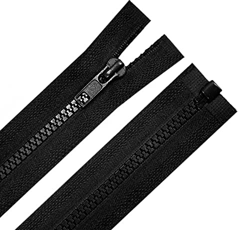 1 Reißverschluss Kunststoff-Profil 5mm 140 cm teilbar Autolock f. Jacken Mäntel