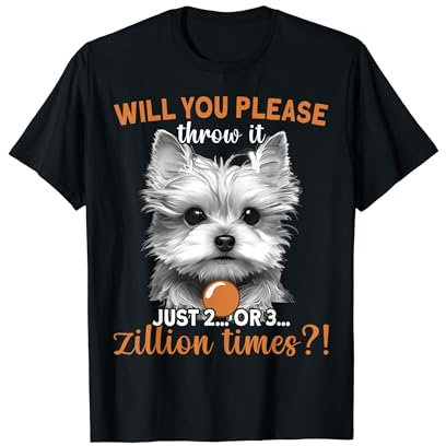 Teacup Yorkie Owner Collar Small Yorkshire Terrier Teacup T-Shirt