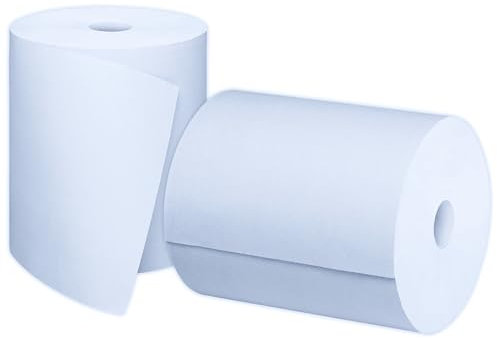 Satino by WEPA Reinigungstücher – 2 Rollen / 2-lagig - 2.000 Blatt / 350 m - Made in Germany – reißfest, saugstark & ergiebig - 100% Recyclingpapier - 23 x 35 cm – blaue Putztücher