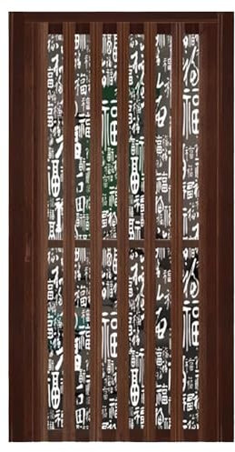 Magnetische Tür-Ziehharmonika-Tür, faltbares Tor, Schiebetür, Ziehharmonika-Tür for Schrank/Küche(140cm(55in))