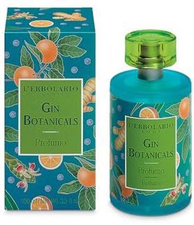 L'Erbolario Gin Botanicals Profumo 100 ml - fragranza Agrumata, Aromatica, Muschiata