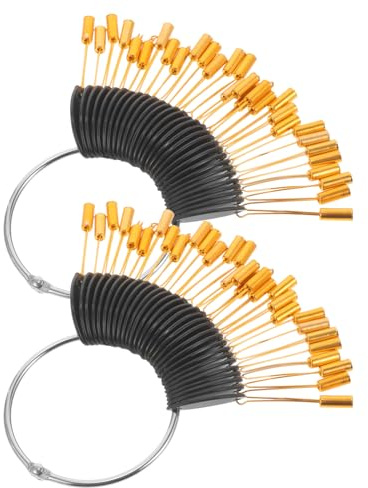 GANAZONO Anneau Capillaire Professionnel pour Échantillons de Couleur Cheveux en Plastique et Alliage de Zinc Fixation Sécurisée pour Coiffure