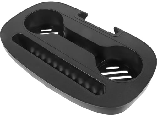 DECORNIJIA Bandeja Portavasos para Silla Reclinable Multifunción, Plástico Resistente, Soporte Portátil para Bebidas y Móvil, Accesorio para Silla de Oficina y Camping, Uso en Exteriores