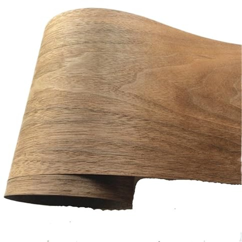 Holzfurnierrolle 22 * 270cm 1 rolle Schwarz Nussbaum Furnier Dünne Handgemachte DIY Massivholz Dekorative Panel Haut Lautsprecher Reparatur(1roll)