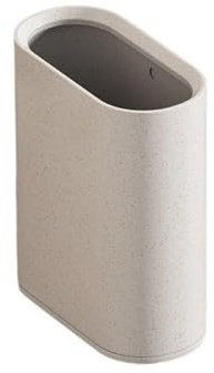Poubelle Cuisine Petite Poubelle Fine de 7 L for Salle Bain, Corbeille à déchets for Chambre, Bureau ou Cuisine pour Office(Grigio)