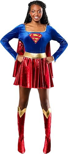 Rubie's Offizielles Supergirl Damenkostüm, Erwachsenen Kostüm