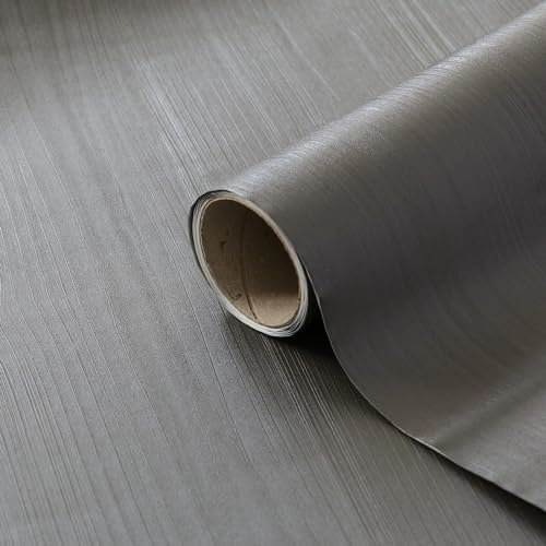 d-c-fix vinilo adhesivo muebles Quadro Gris oscuro unicolor effecto madera - autoadhesivo impermeable decorativo para cocina, armario, puerta, mesa papel pintado forrar rollo láminas 67,5 cm x 1,5 m