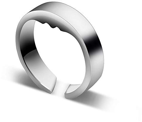 Anti Schnarch Ring, Schnarchstopper, Natürlicher Titan Akupressur Therapie gegen Schnarchstopper sofortige Verbesserung der Atemwege gute Nacht Instrument(XS)