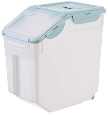 Contenitore Per Alimenti Per Animali Domestici in Plastica Pp Custodia Per Alimenti Secchi Coperchio Sicuro Sigillato Per Mantenere La Freschezza Dimensioni S