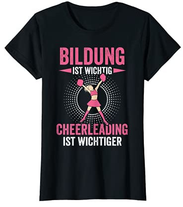 Cheerleader Cheerleading Gymnastik Tanzen Lustig T-Shirt
