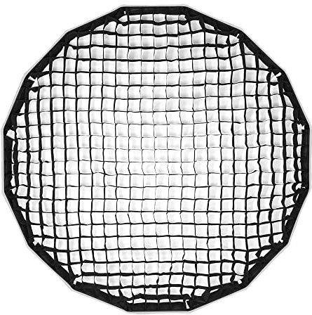 Andoer 120cm/ 47 Pulgadas Softbox Honeycomb Grid 16 Robs Fotografía Profunda Parabolic Softbox Grid para Estudio Fotografía