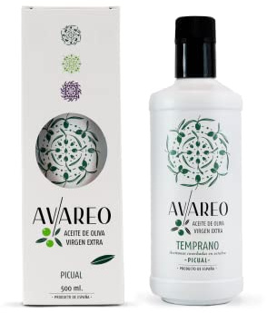 Aceite de oliva virgen extra. Variedad Picual. Cosecha Temprana. Recolectada en octubre. Extracción en frío