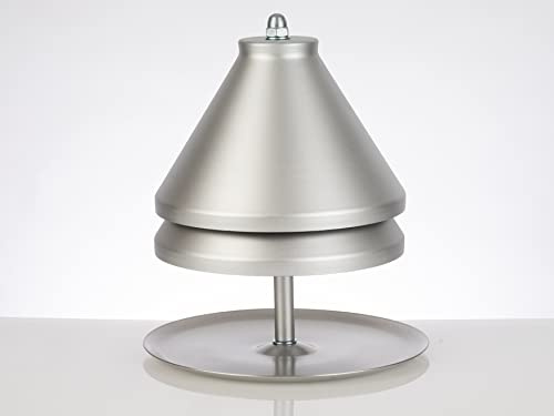Teelichtofen Selbstbauset, 20x27cm hoch, für maximal 12 Teelichter, Aluminiumschirme, Teelichtheizung Bausatz, inkl. Stange 25cm, passenden Scheiben & Muttern