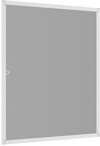 Tidyard Insektenschutz, Fliegengitter Fenster, Fliegenschutz mit Alurahmen, Mückengitter Selbstbausatz Zuschneidbar, Mückenschutz Anti-Insekten-Netz 80 x 100 cm (B x L) Aluminium, Fiberglas