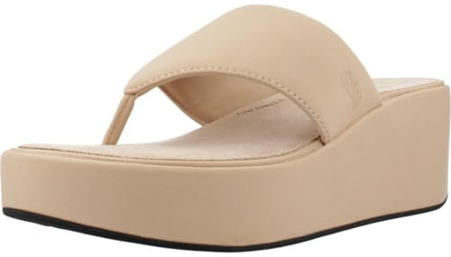 Fitflop Platfforms Toepost Womens Wedge Sandals in Black