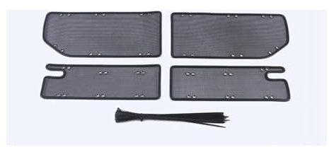 JINFOLI for Volvo, for XC40 2018–2023, mittleres Insektenschutzgitter, vorderes Grillnetz, Anti-Mücken-Staubschutz, Verkleidungszubehör Mesh-Grill (Size : Vertical Net)