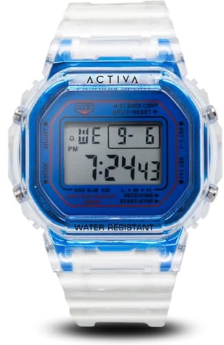Invicta Activa Digital Kunststoff Herren Quarzuhrwerk - 44mm