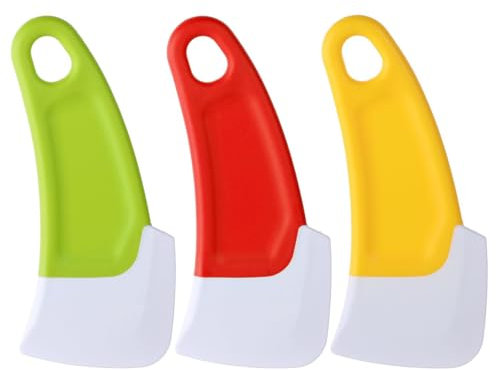 Raschietto da Cucina in Silicone,3 PCS Raschietti Multifunzione da Cucina Raschietto per Padelle Antiaderent Raschietto per Piatti per Padelle Raschietto da Cucina per la Pulizia