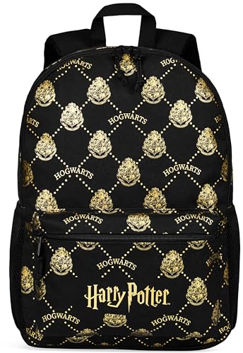 Harry Potter Backpack for Kids Teens Rucksack School Bag for Primary Secondary Sports Travel PE Kit Hogwarts Daypack School Supplies Gifts for Girls