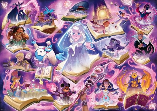 Ravensburger Puzzle Disney Lorcana - Glimmers of the Realm: Amethyst | 1000 Teile Disney Lorcana Puzzle, Erwachsenenpuzzle, Geschenk für Frauen und Männer