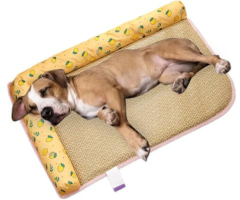 Generico Kühlkissen für Hunde | Sommer-Kaltbett für Haustiere | atmungsaktives Thermokissen für Katzen und Welpen für Garten und Innen