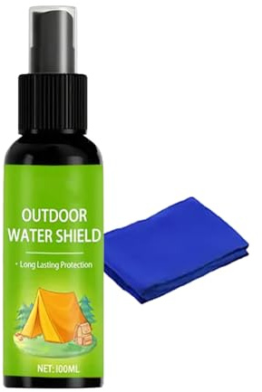 Nano spray impermeabilizzante - Protezione dall'acqua per tende e attrezzature da esterno, rivestimento idrorepellente durevole | Impermeabilizzazione per giardino, patio, escursionismo, viaggio, camp