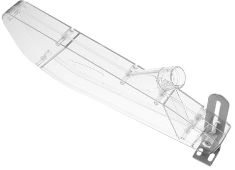 FIXOSHEE Protection Transparente pour Scie Circulaire sur Table 4-10 Pouces Capot Anti-Poussière en Acrylique avec Couteau Distributeur L-Type Sécurité Renforcée et Gestion Sciure pour