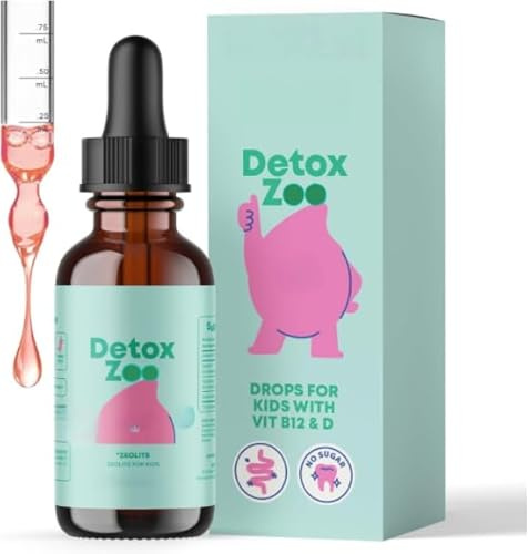 Zeolite per bambini – L'estratto di coriandolo purifica per supportare la parola e migliorare il comportamento – Disintossicante naturale con coriandolo