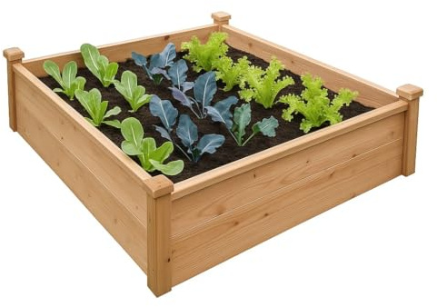 Spear & Jackson RAISEDBED1 Timber Raised Bed Kit 1200 x 1200 x 300mm