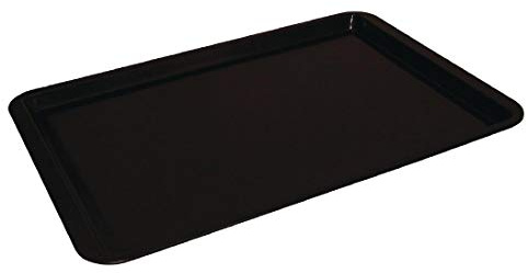 Vogue Baking Tray Non Stick St/St - 480x305x25mm 19x12x1 | Easy food release simplifies cleanup and maintains presentation, while durable steel ensures long-lasting professional use.
