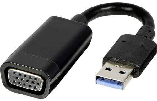 Lindy 43172 cable adaptador de USB 3.0 (macho tipo A) a VGA (hembra)